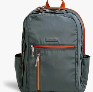 Vera Bradley Women's Lighten up Grand Backpack (Mineral Blue)